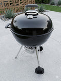 22" Black Charcoal Kettle Grill